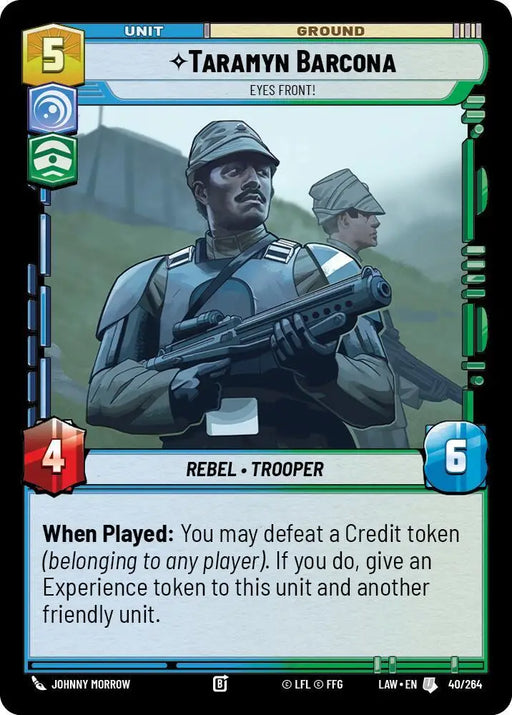 Taramyn Barcona - Eyes Front! (40/264) [A Lawless Time]