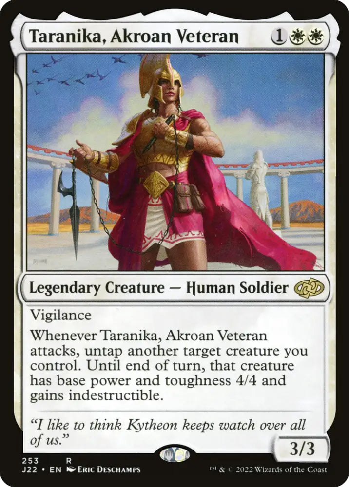 Taranika Akroan Veteran [Jumpstart 2022] - MTG Single