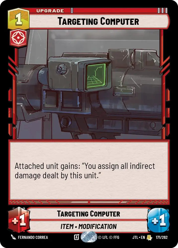 Targeting Computer (171/262) [Jump to Lightspeed] - Star Wars: Unlimited Single
