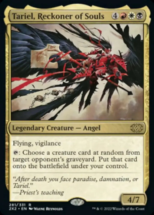 Tariel Reckoner of Souls [Double Masters 2022] - MTG Single