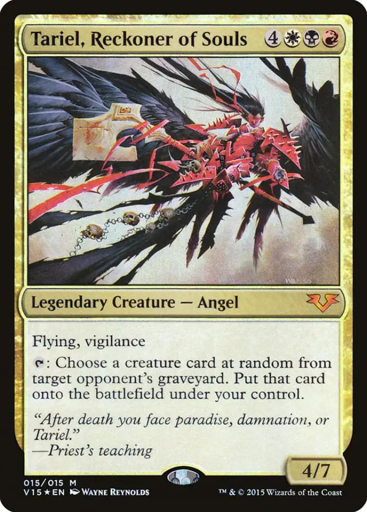 Tariel Reckoner of Souls [From the Vault: Angels] - MTG Single