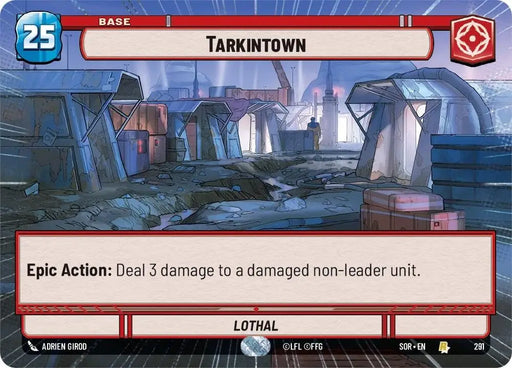 Tarkintown (Hyperspace) (291) [Spark of Rebellion] - Star Wars: Unlimited Single