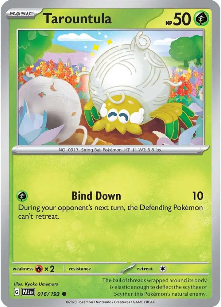 Tarountula (016/193) [Scarlet & Violet: Paldea Evolved] - Pokemon Single