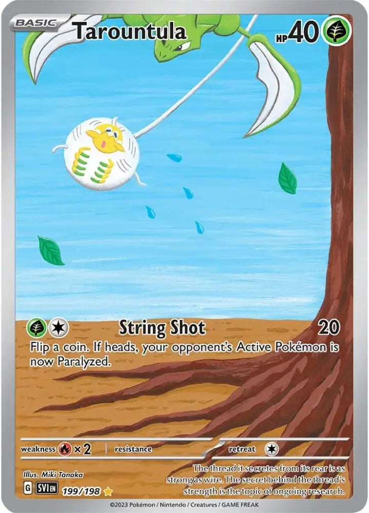 Tarountula (199/198) [Scarlet & Violet: Base Set] - Pokemon Single