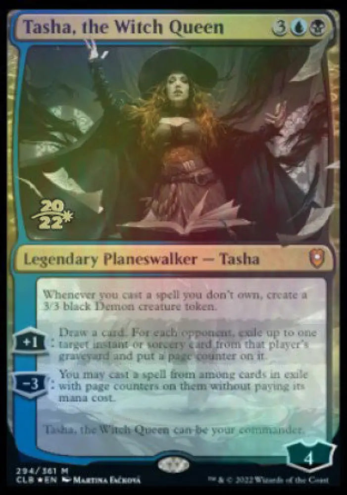 Tasha the Witch Queen [Commander Legends: Battle for Baldur’s Gate Prerelease Promos] - MTG Single
