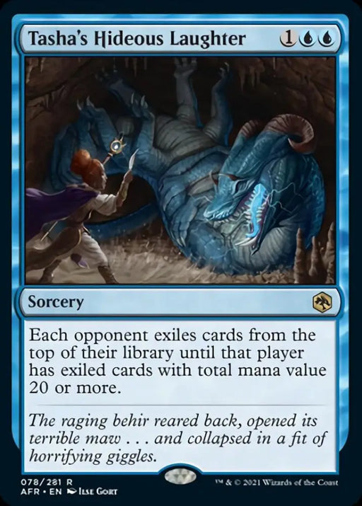 Tasha’s Hideous Laughter [Dungeons & Dragons: Adventures in the Forgotten Realms] - MTG Single