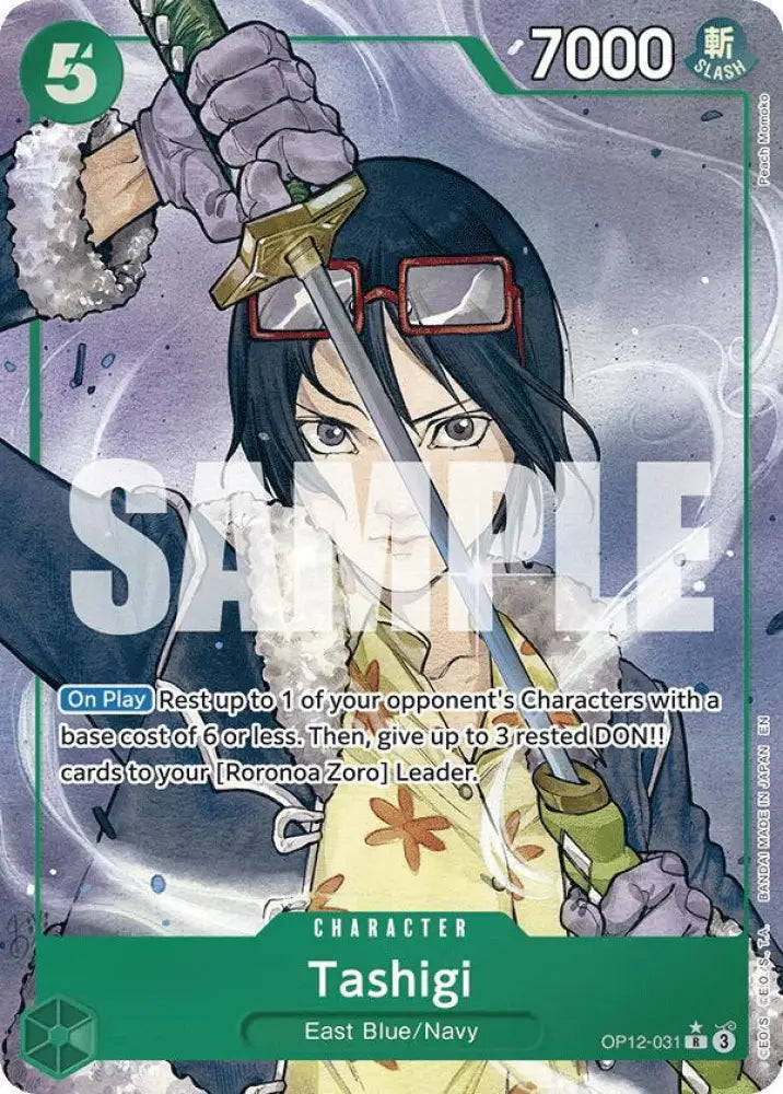 Tashigi (Alternate Art) (OP12-031) [Legacy of the Master]