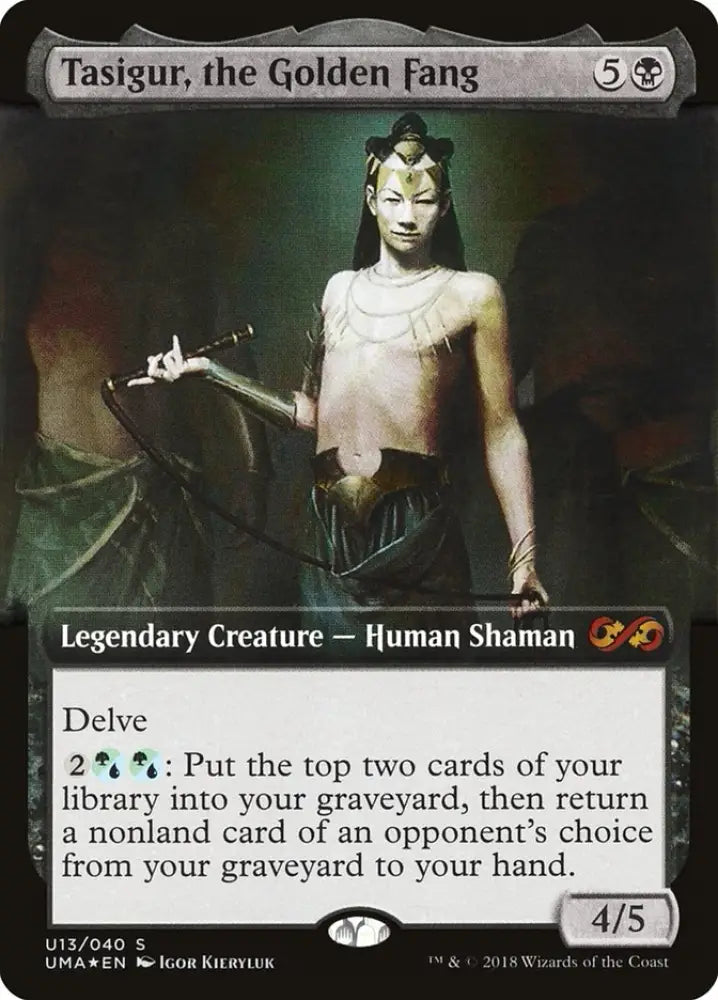 Tasigur the Golden Fang (Topper) [Ultimate Masters Box Topper] - MTG Single