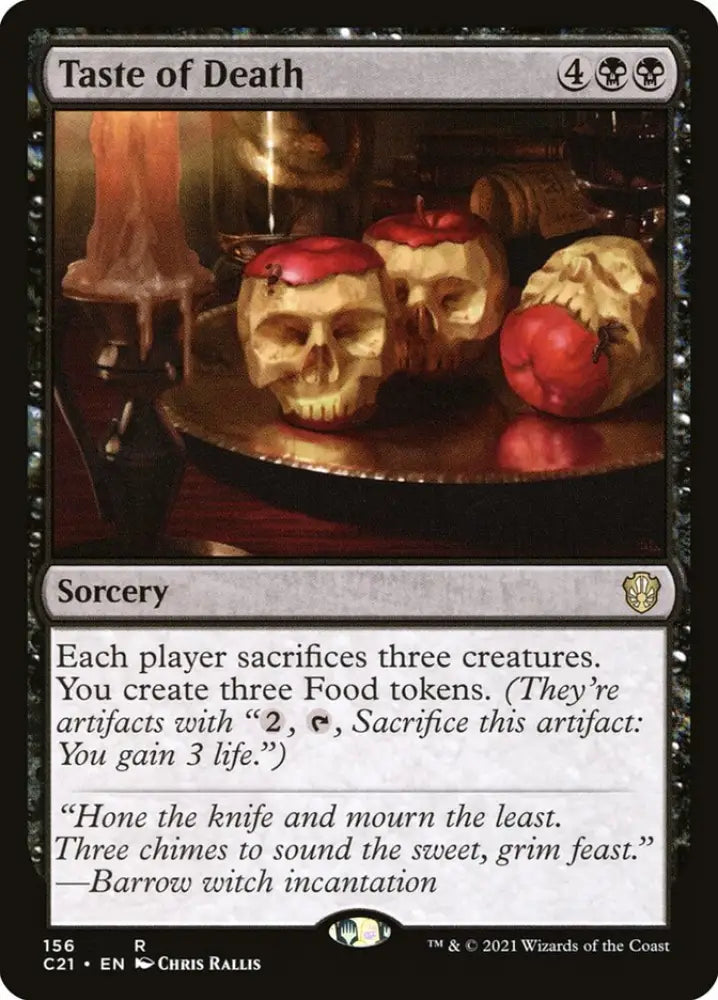 Taste of Death [Commander 2021] - MTG Single