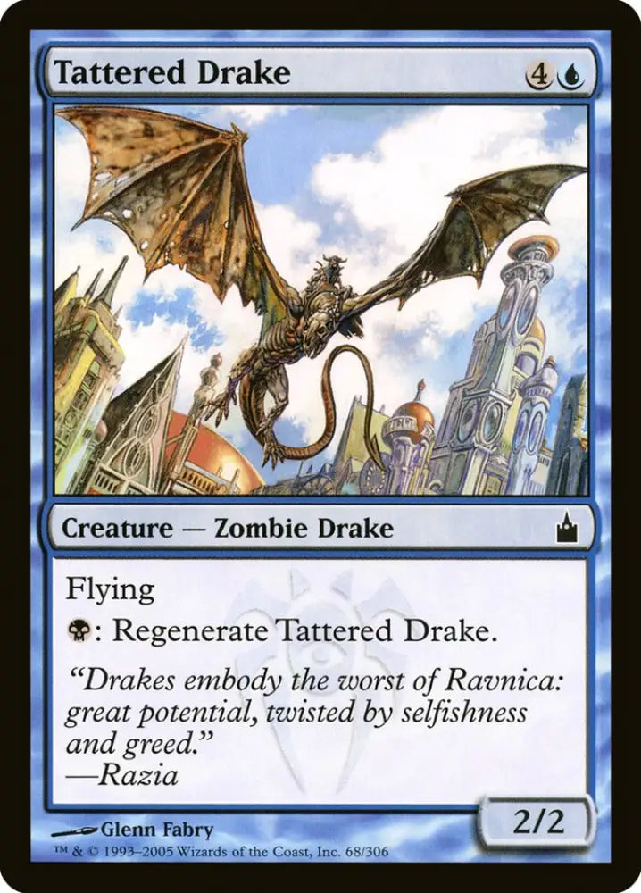 Tattered Drake [Ravnica: City of Guilds] - MTG Single