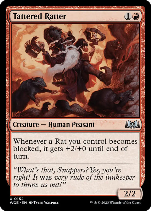 Tattered Ratter [Wilds of Eldraine] - MTG Single