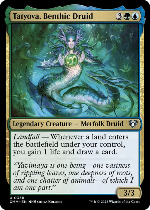 Tatyova Benthic Druid [Commander Masters] - MTG Single