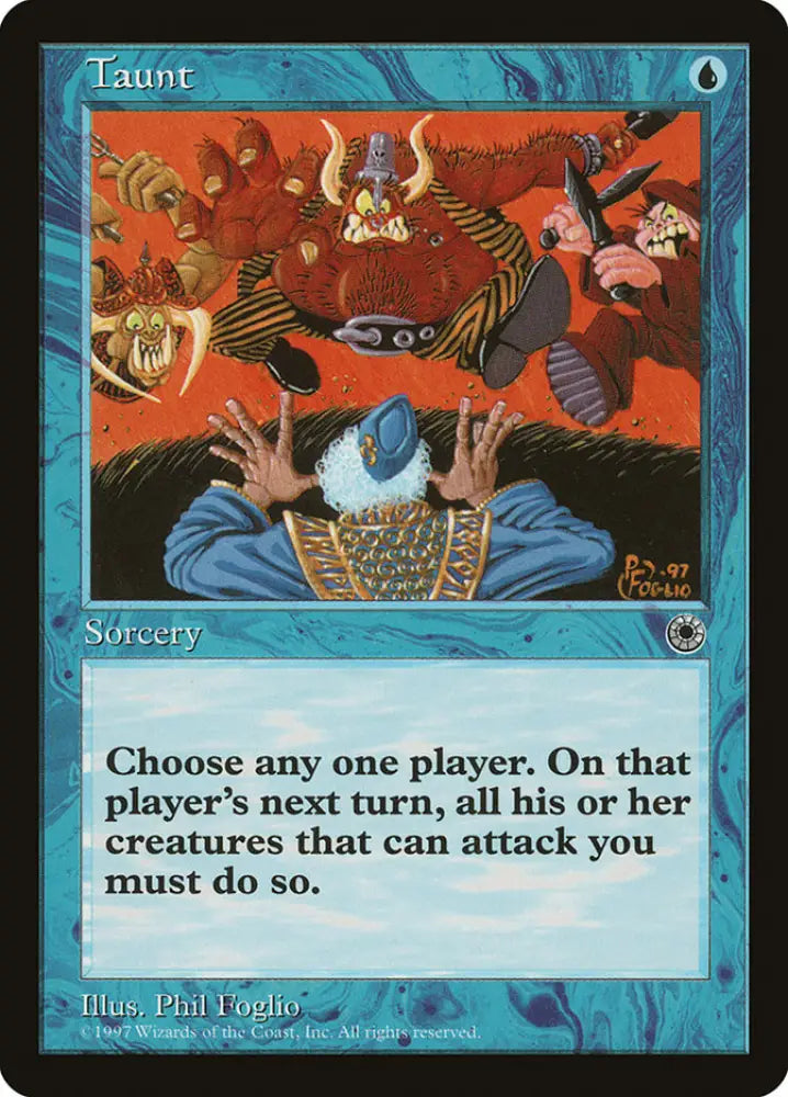 Taunt [Portal] - MTG Single