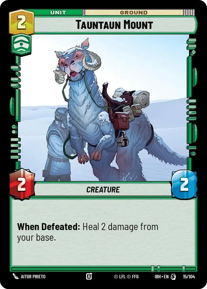 Tauntaun Mount (15/104) [Intro Battle: Hoth]