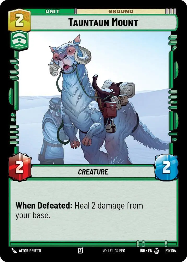 Tauntaun Mount (51/104) [Intro Battle: Hoth]