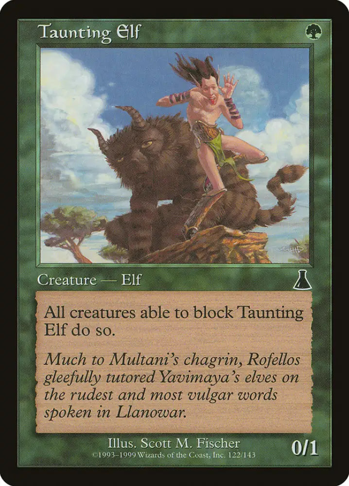 Taunting Elf [Urza’s Destiny] - MTG Single