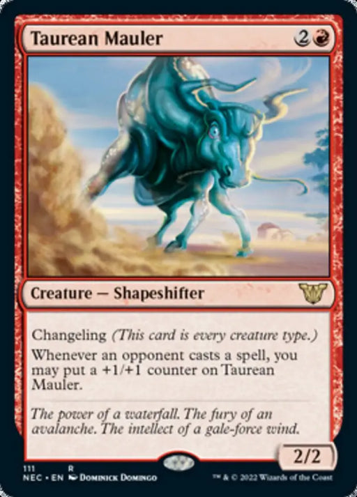 Taurean Mauler [Kamigawa: Neon Dynasty Commander] - MTG Single