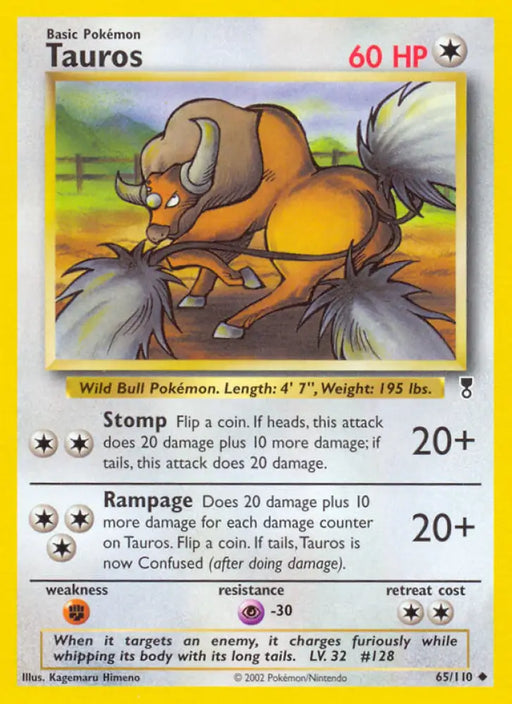 Tauros (65/110) [Legendary Collection] - Pokemon Single