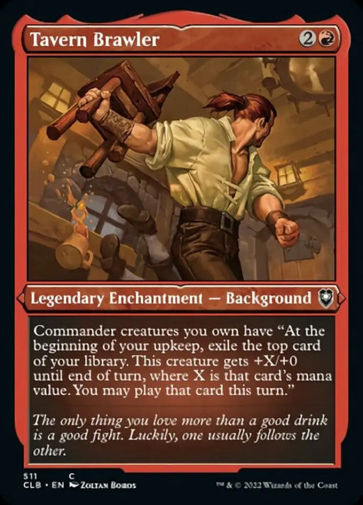 Tavern Brawler (Foil Etched) [Commander Legends: Battle for Baldur’s Gate] - MTG Single