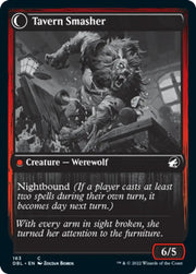 Tavern Ruffian // Tavern Smasher [Innistrad: Double Feature] - MTG Single