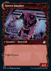 Tavern Ruffian // Tavern Smasher (Showcase Equinox) [Innistrad: Midnight Hunt] - MTG Single