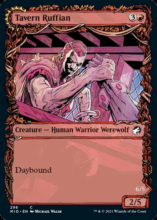 Tavern Ruffian // Tavern Smasher (Showcase Equinox) [Innistrad: Midnight Hunt] - MTG Single