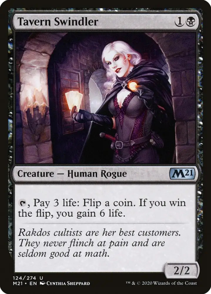 Tavern Swindler [Core Set 2021] - MTG Single