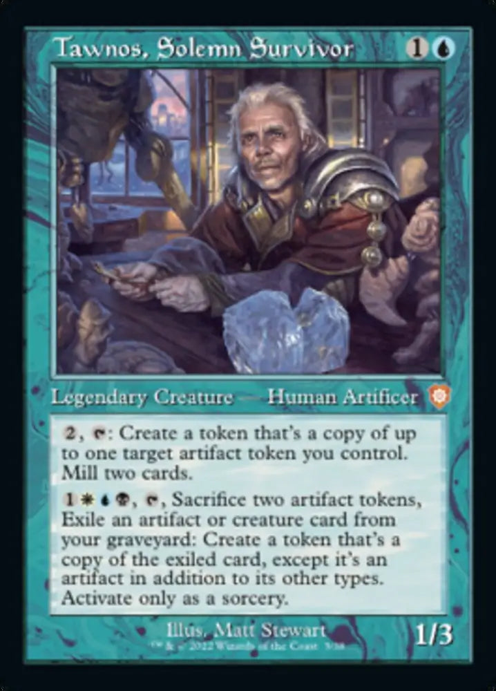 Tawnos Solemn Survivor (Retro) [The Brothers’ War Commander] - MTG Single