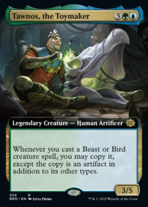 Tawnos the Toymaker (Extended Art) [The Brothers’ War] - MTG Single