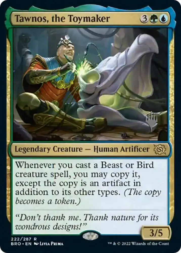 Tawnos the Toymaker (Promo Pack) [The Brothers’ War Promos] - MTG Single