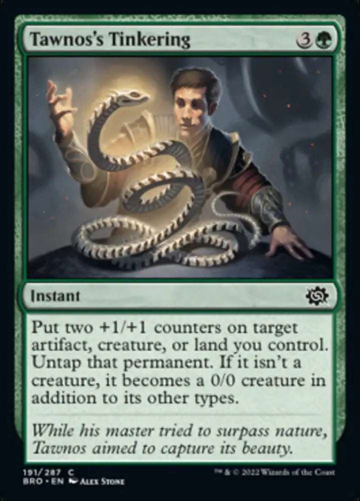 Tawnos’s Tinkering [The Brothers’ War] - MTG Single