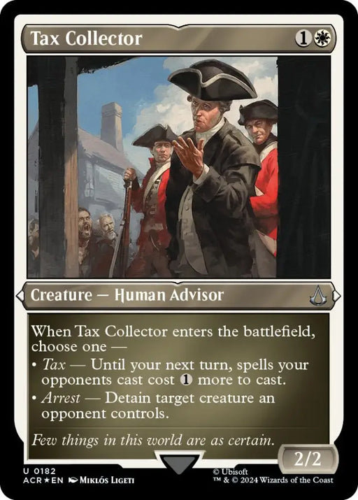Tax Collector (Foil Etched) [Assassin’s Creed] - MTG Single
