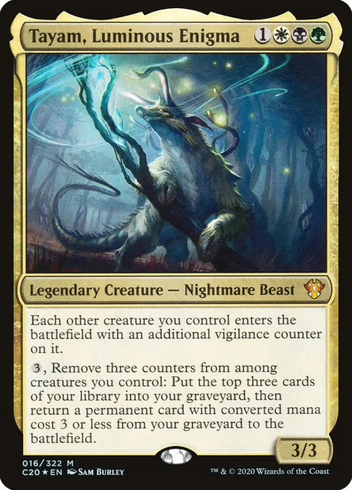 Tayam Luminous Enigma [Commander 2020] - MTG Single