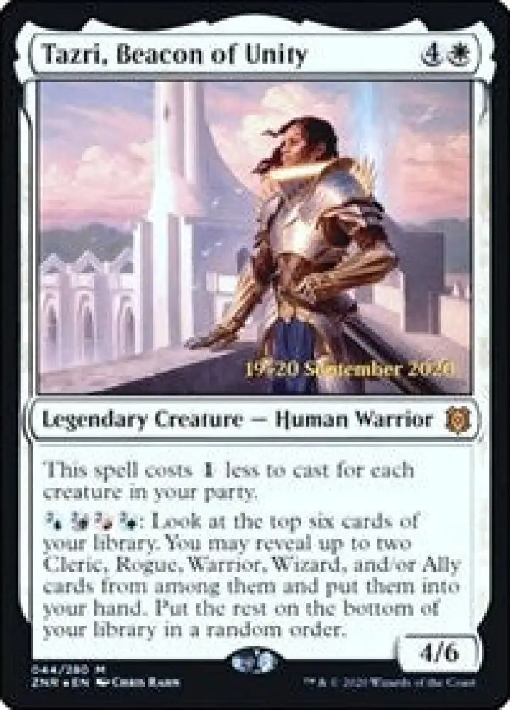 Tazri, Beacon of Unity (44) [Prerelease Cards]