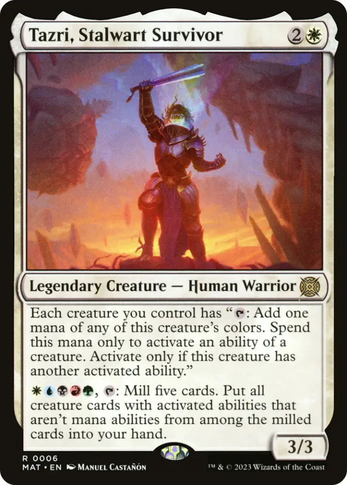 Tazri Stalwart Survivor [March of the Machine: The Aftermath] - MTG Single