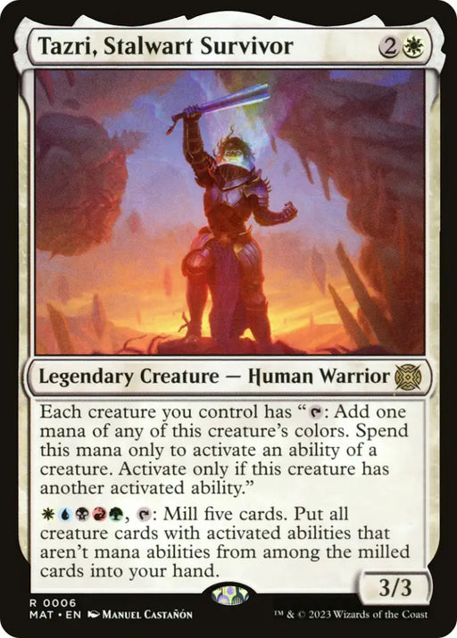 Tazri Stalwart Survivor [March of the Machine: The Aftermath] - MTG Single