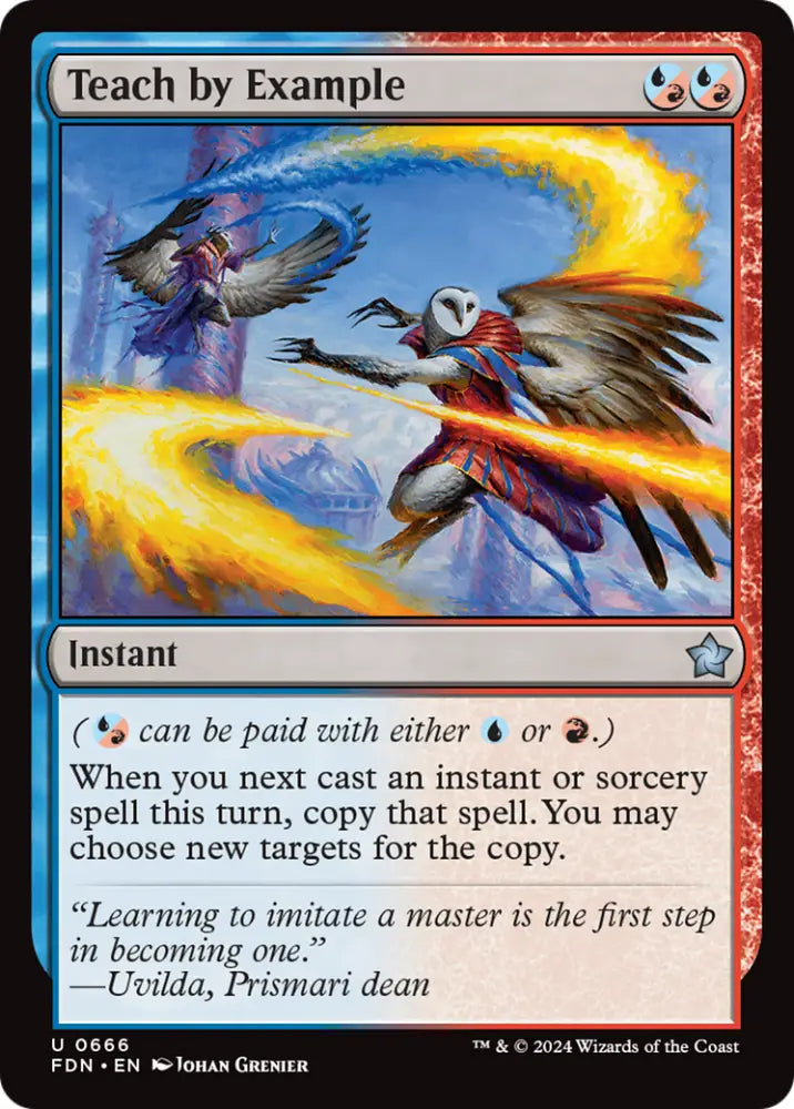 Teach By Example [Foundations] - MTG Single