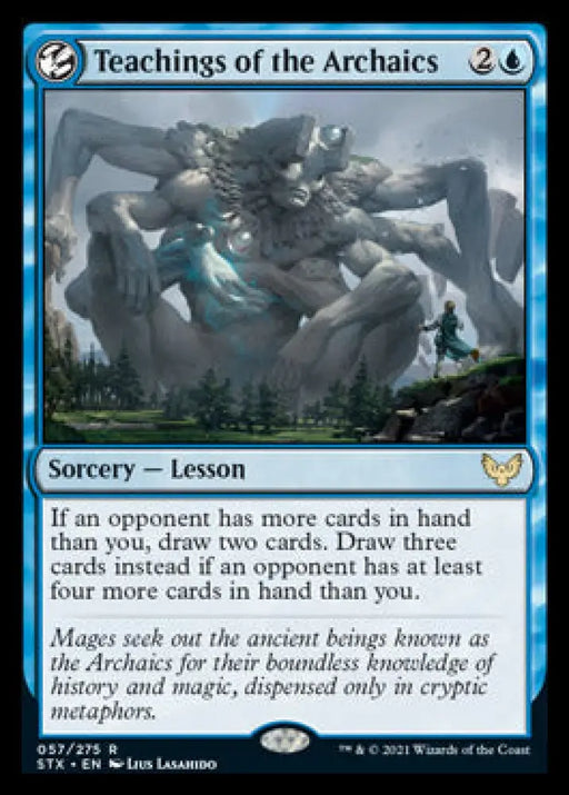 Teachings of the Archaics [Strixhaven: School of Mages] - MTG Single