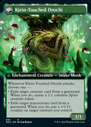 Teachings of the Kirin // Kirin-Touched Orochi (Extended Art) [Kamigawa: Neon Dynasty] - MTG Single