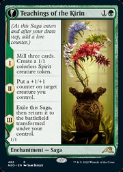 Teachings of the Kirin // Kirin-Touched Orochi (Extended Art) [Kamigawa: Neon Dynasty] - MTG Single