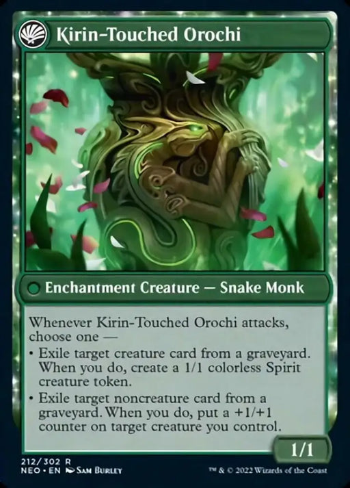 Teachings of the Kirin // Kirin-Touched Orochi [Kamigawa: Neon Dynasty] - MTG Single