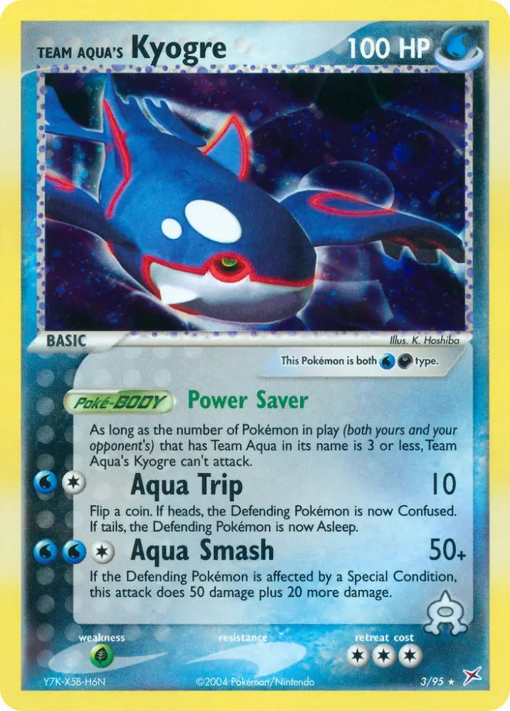 Team Aqua’s Kyogre (3/95) (Theme Deck Exclusive) [EX: Team Magma vs Team Aqua] - Pokemon Single