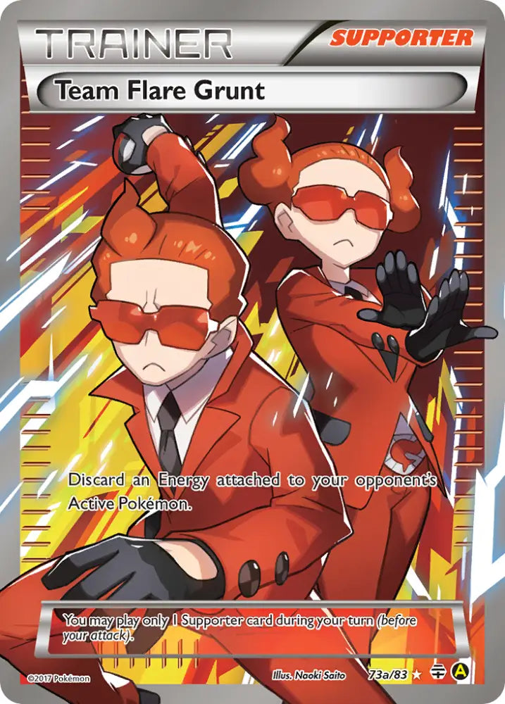 Team Flare Grunt (73a/83) [Alternate Art Promos] - Pokemon Single