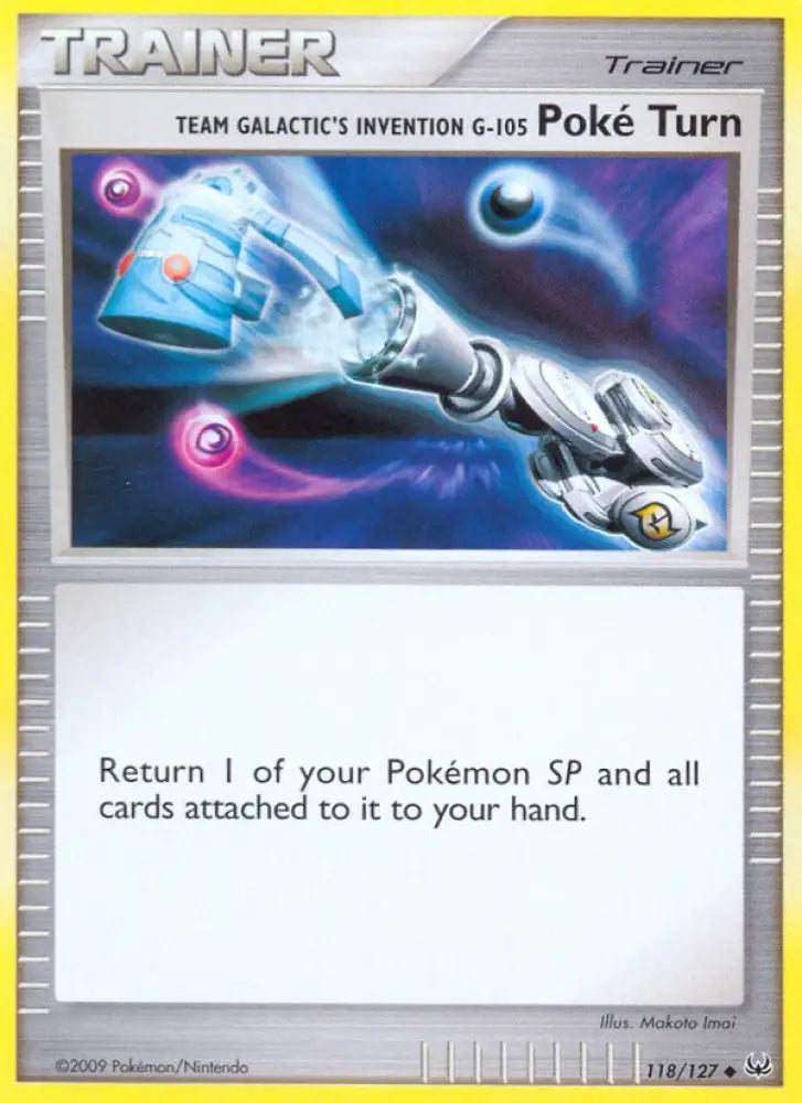 Team Galactic’s Invention G-105 Poke Turn (118/127) [Platinum: Base Set] - Pokemon Single
