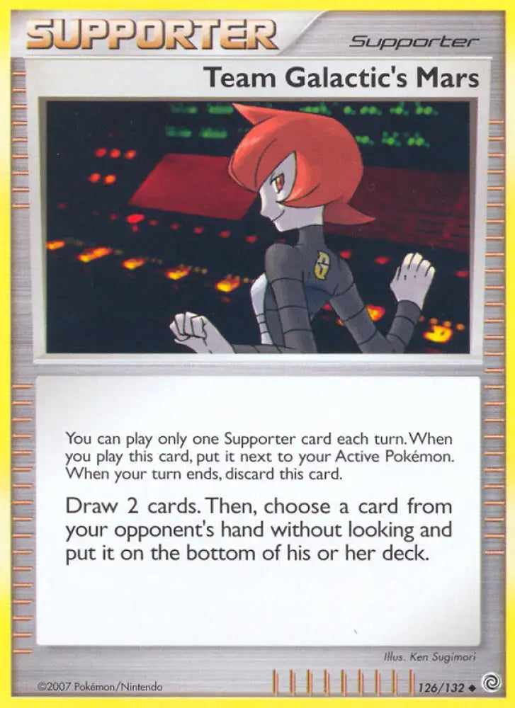 Team Galactic’s Mars (126/132) [Diamond & Pearl: Secret Wonders] - Pokemon Single