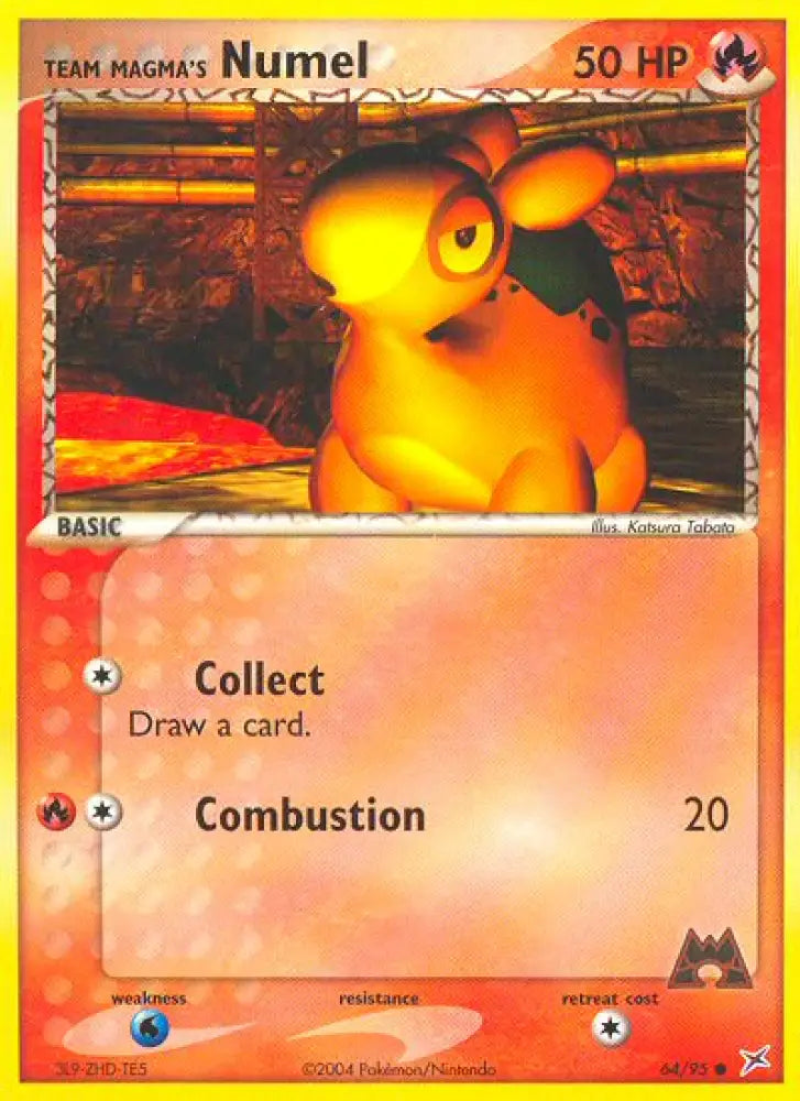 Team Magma’s Numel (64/95) [EX: Team Magma vs Team Aqua] - Pokemon Single