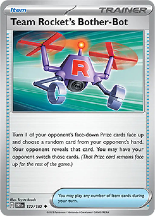 Team Rocket’s Bother-Bot - 172/182 [SV10: Destined Rivals] - Pokemon Single