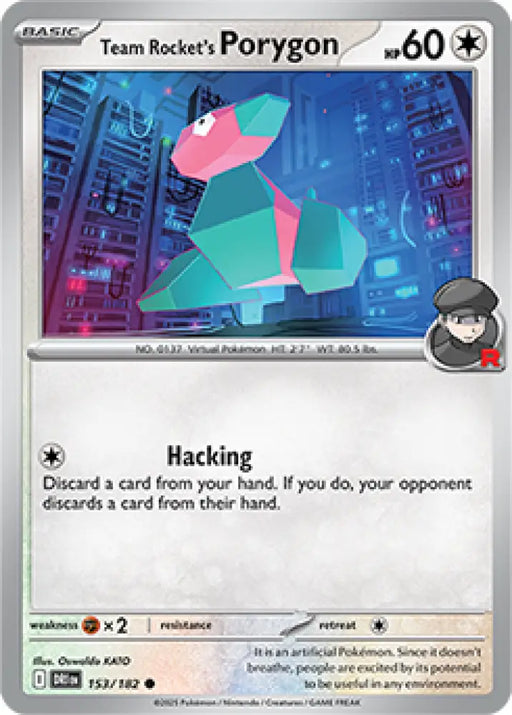 Team Rocket’s Porygon [SV10: Destined Rivals] - Pokemon Single