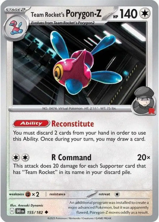 Team Rocket’s Porygon-Z [SV10: Destined Rivals] - Pokemon Single