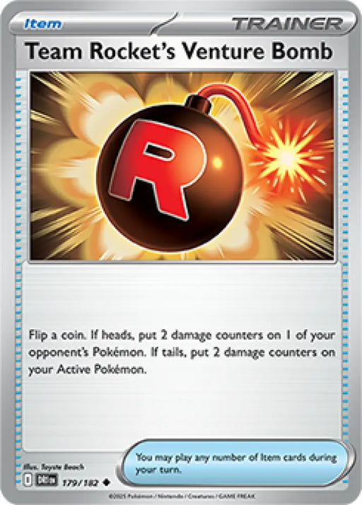 Team Rocket’s Venture Bomb - 179/182 [SV10: Destined Rivals] - Pokemon Single